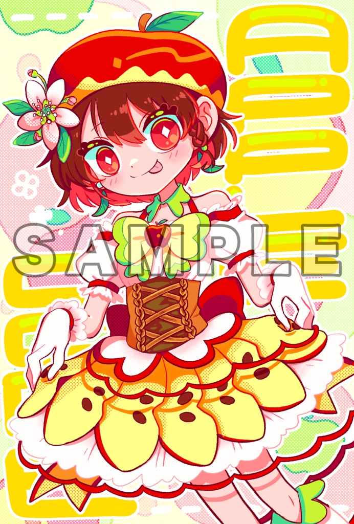 【ポスカ】リンゴりんちゃんver.