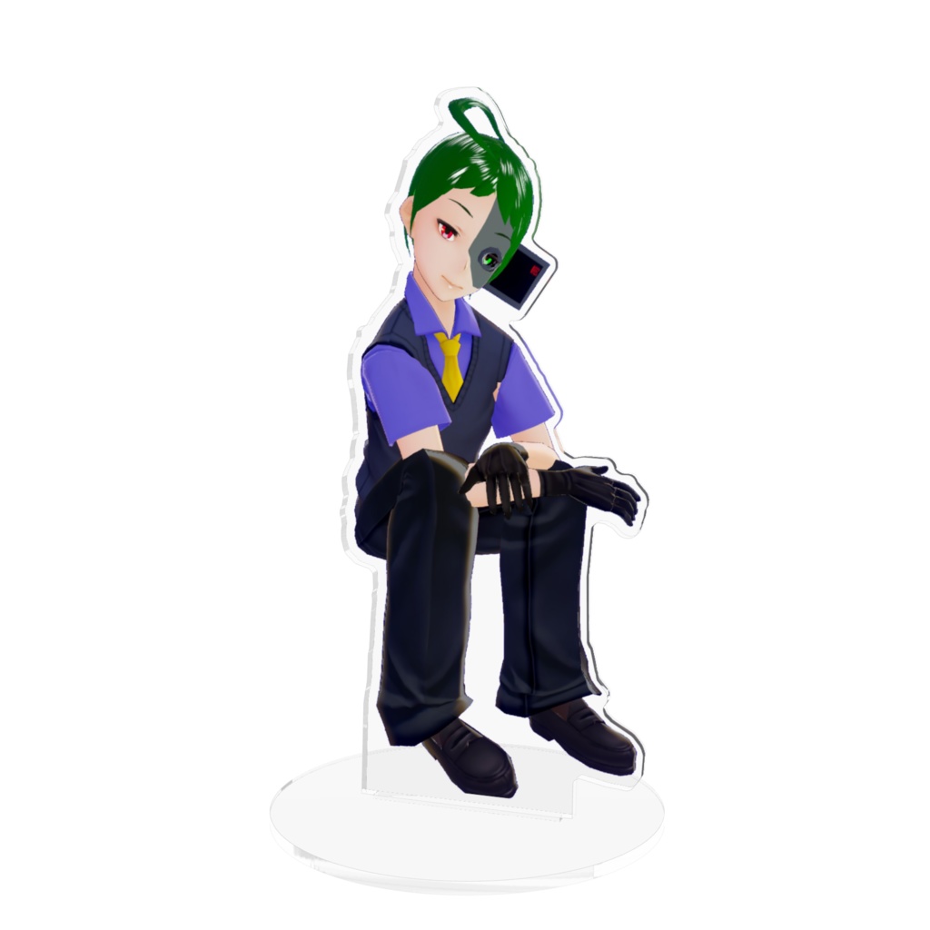 エージェントSATAN ♂ アクリルスタンド 座るバージョン