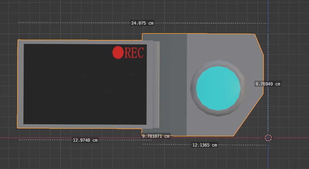 顔面装着ビデオカメラ マッドサイエンティスト風 左用と右用それぞれあり