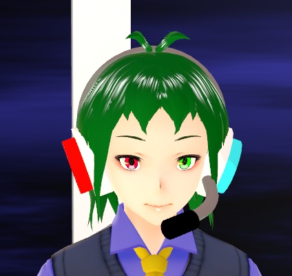 インカム・ヘッドフォン3Dモデル