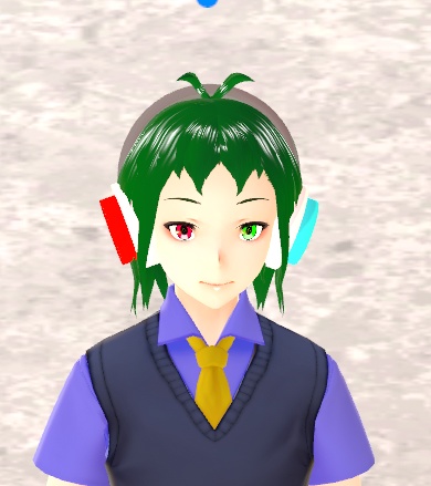 インカム・ヘッドフォン3Dモデル