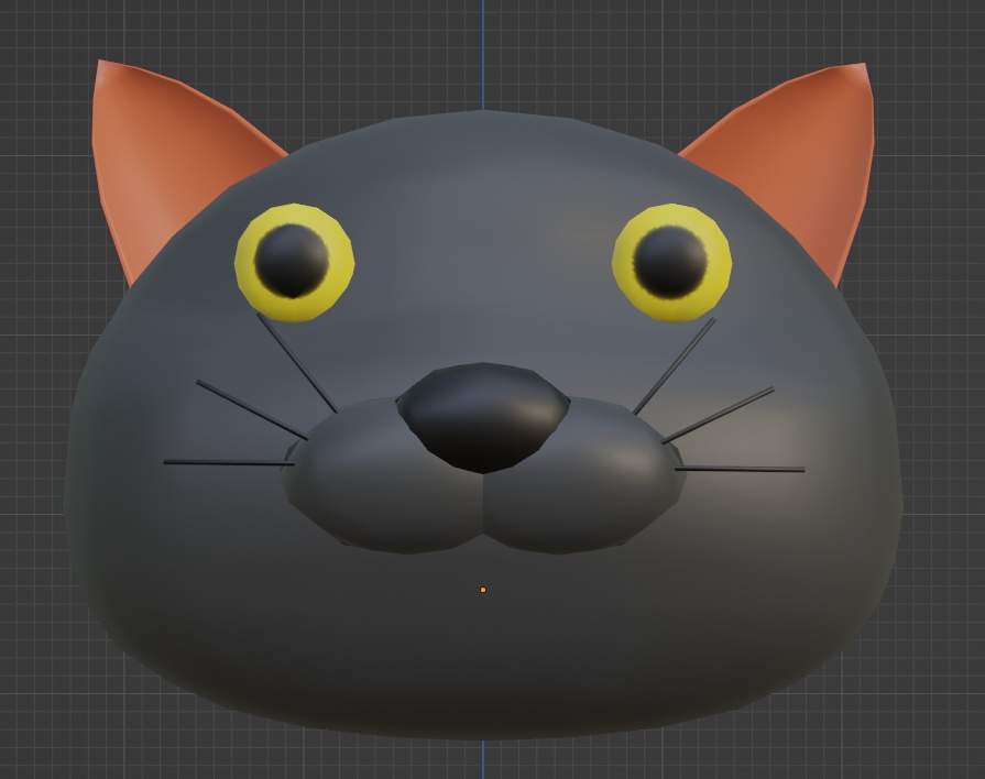 黒猫ちゃんの頭(着ぐるみ)