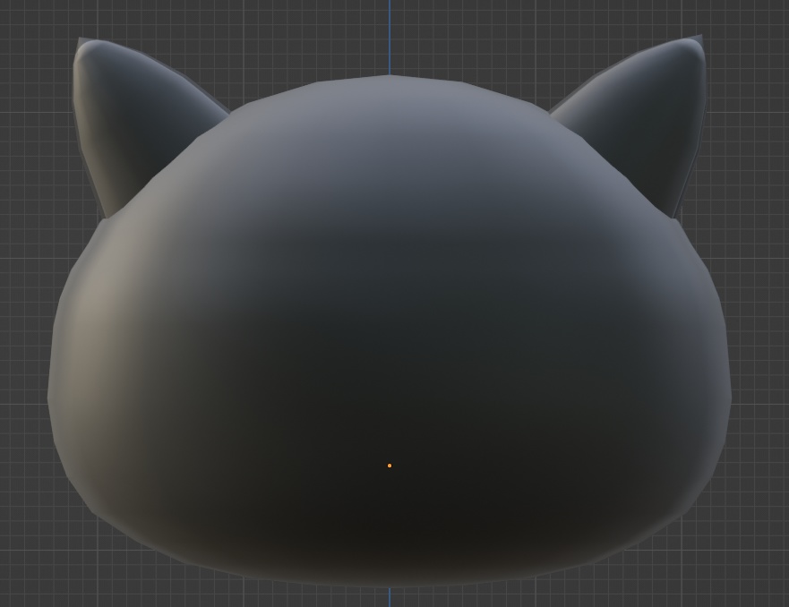 黒猫ちゃんの頭(着ぐるみ)