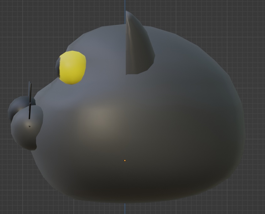 黒猫ちゃんの頭(着ぐるみ)