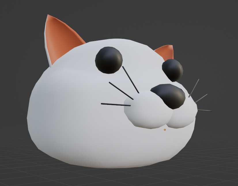 白い猫ちゃんの頭(着ぐるみ)