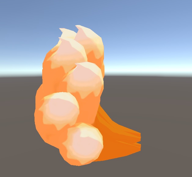 九尾の狐の尻尾