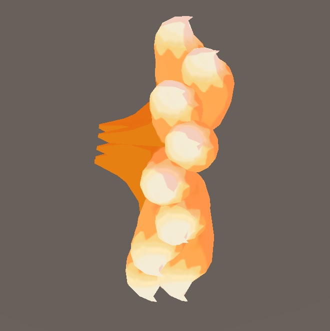 九尾の狐の尻尾