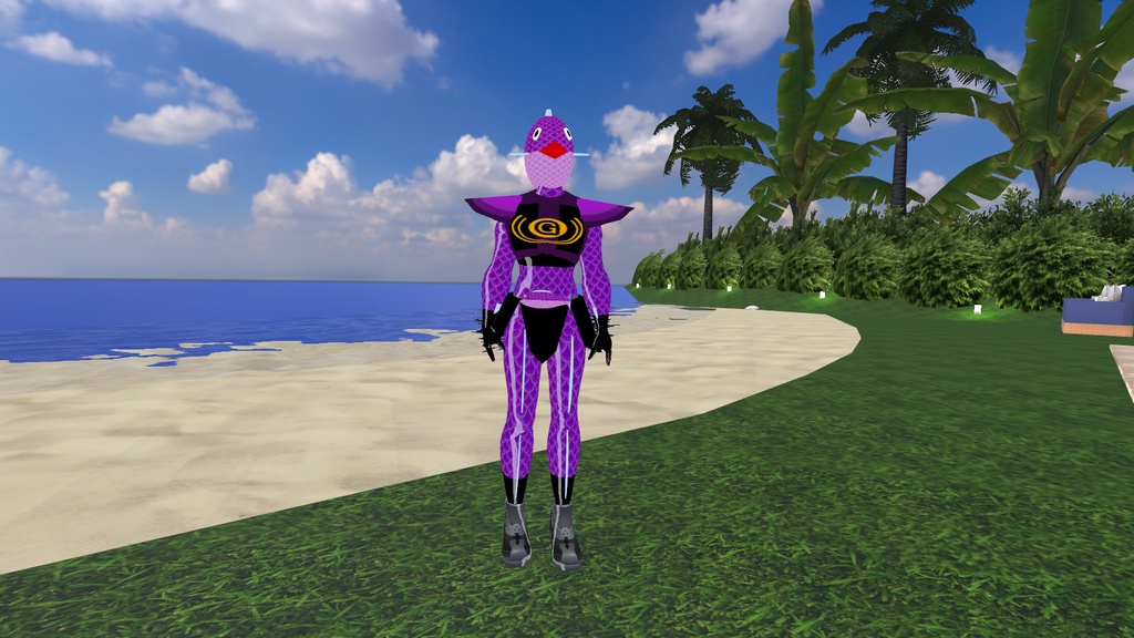 【オリジナル3Dモデル】おさかな怪人