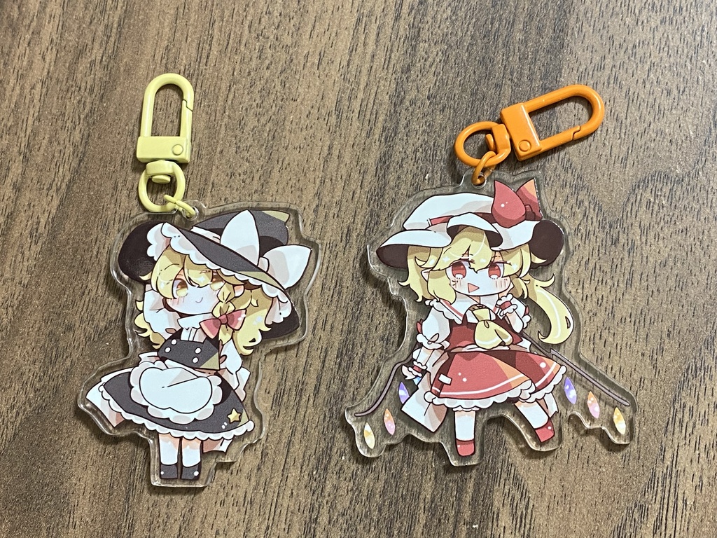 アクリルキーホルダー