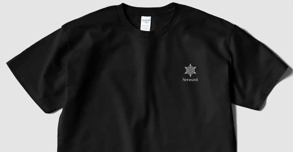 【NEW】Sennzai / シンプルロゴTシャツ(黒)
