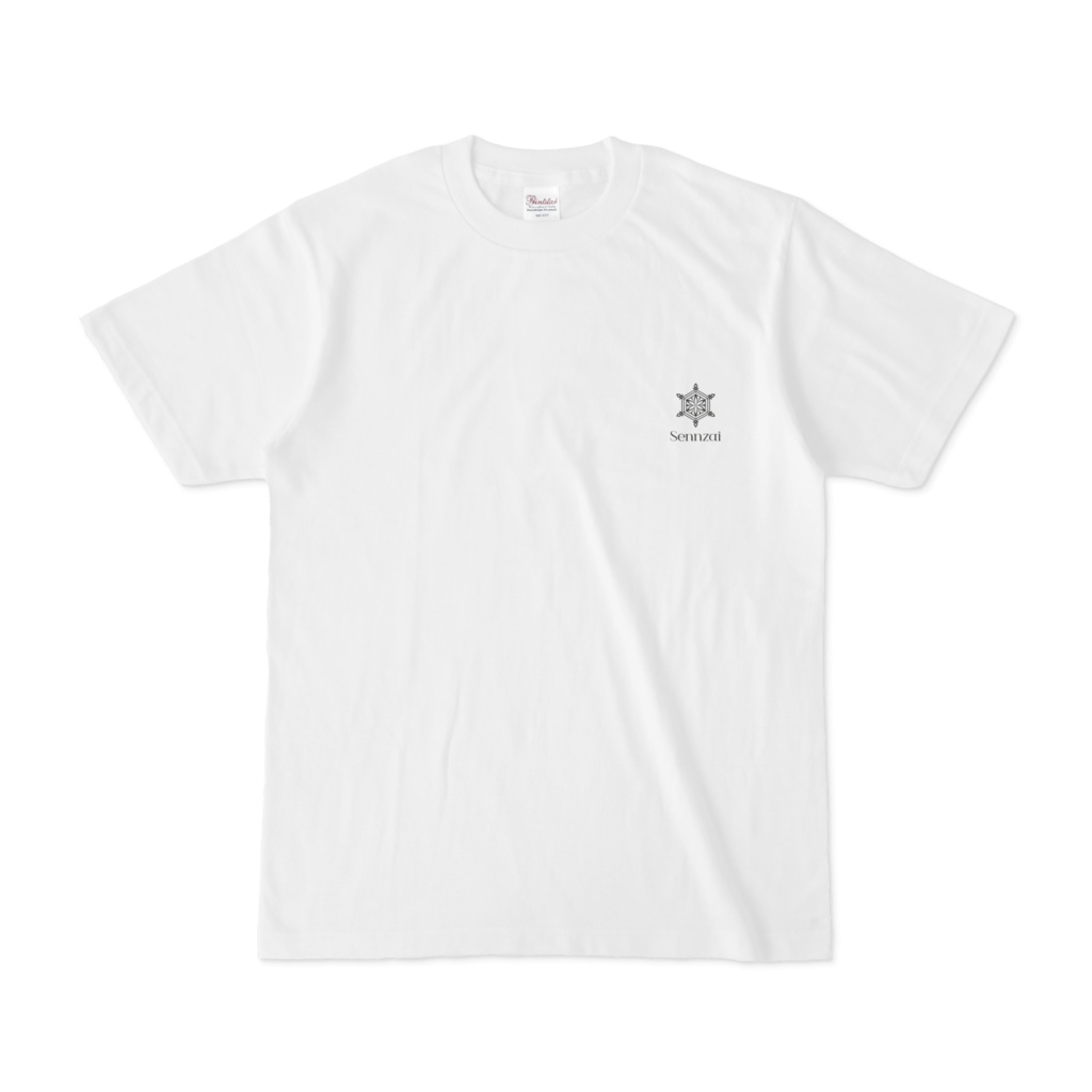 【NEW】Sennzai / シンプルロゴTシャツ（白）