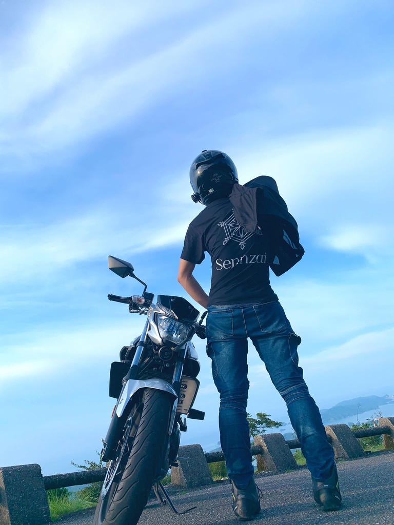 【NEW】Sennzai / 両面ロゴTシャツ(黒)