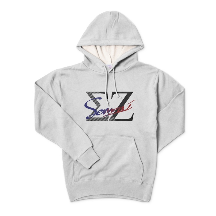【全3色】Sennzai / 手書きロゴパーカー
