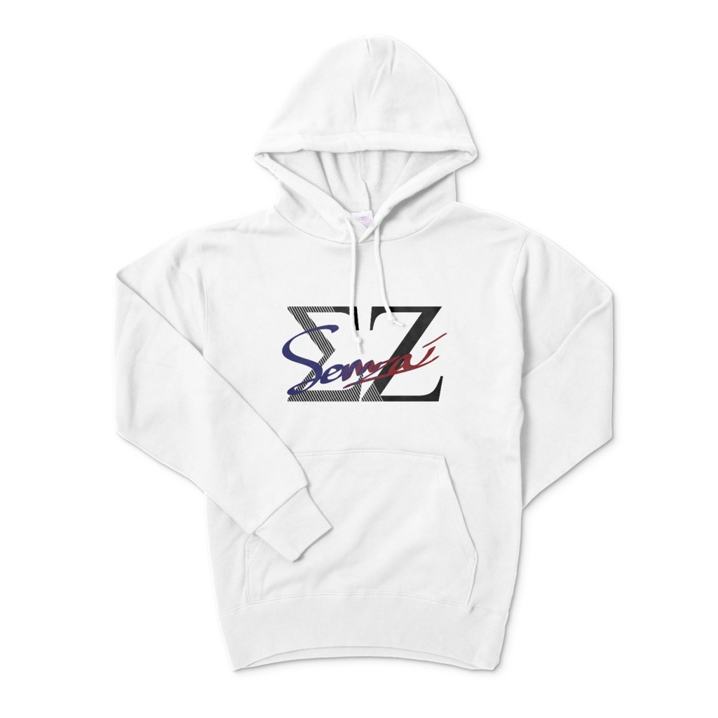 【全3色】Sennzai / 手書きロゴパーカー