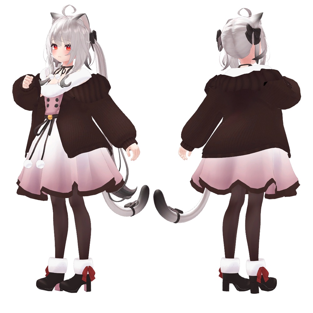 【PB対応】ぽてぽてドレスワンピカーディガン