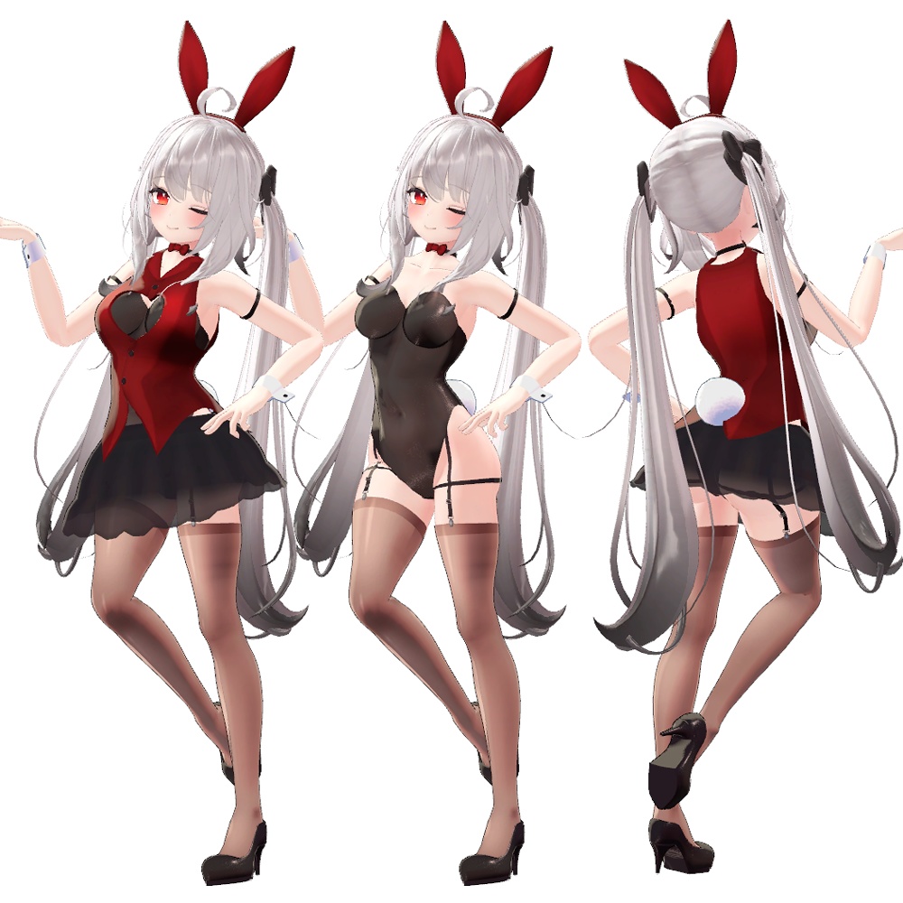 【PB対応】透けるバニー衣装