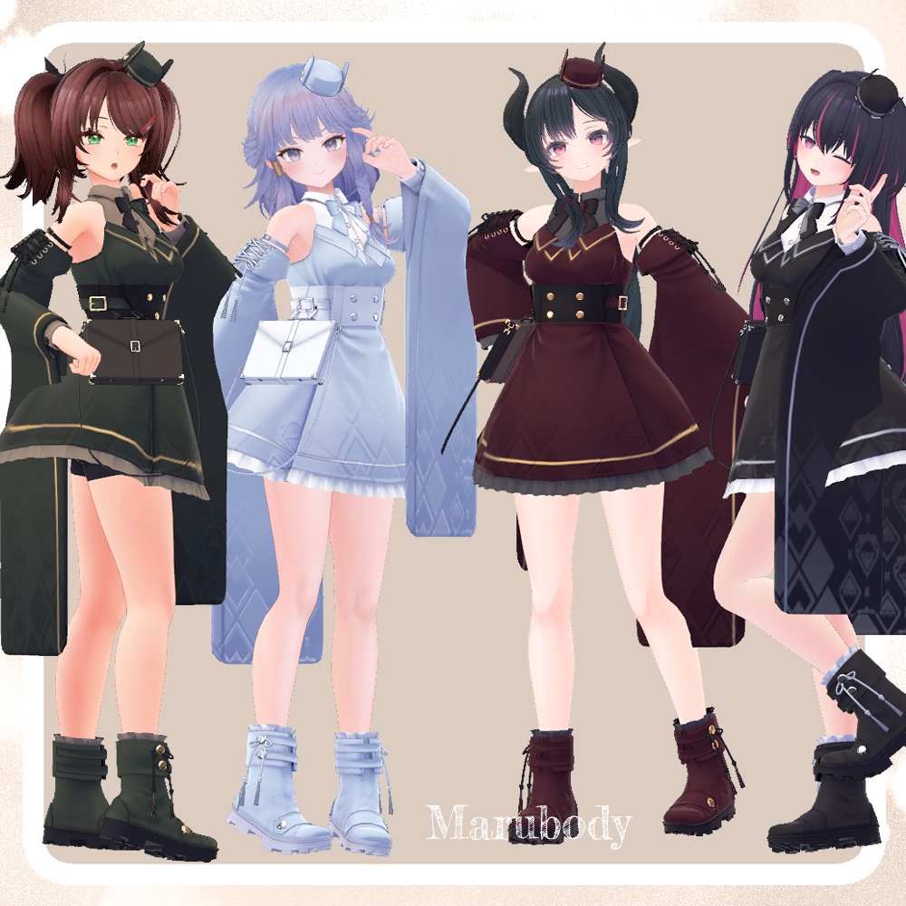 【VRC想定衣装】アマガラス