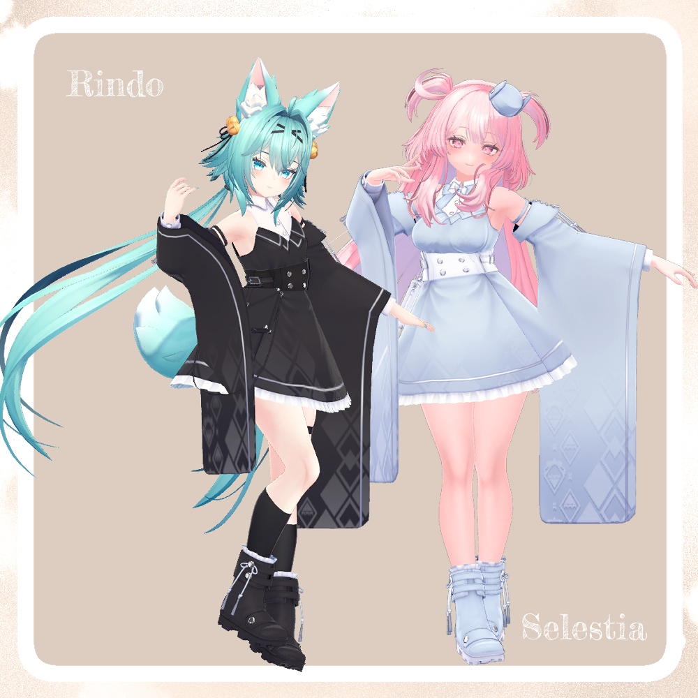 【VRC想定衣装】アマガラス