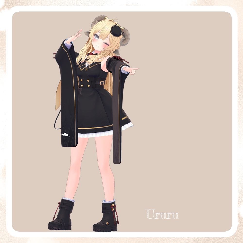 【VRC想定衣装】アマガラス