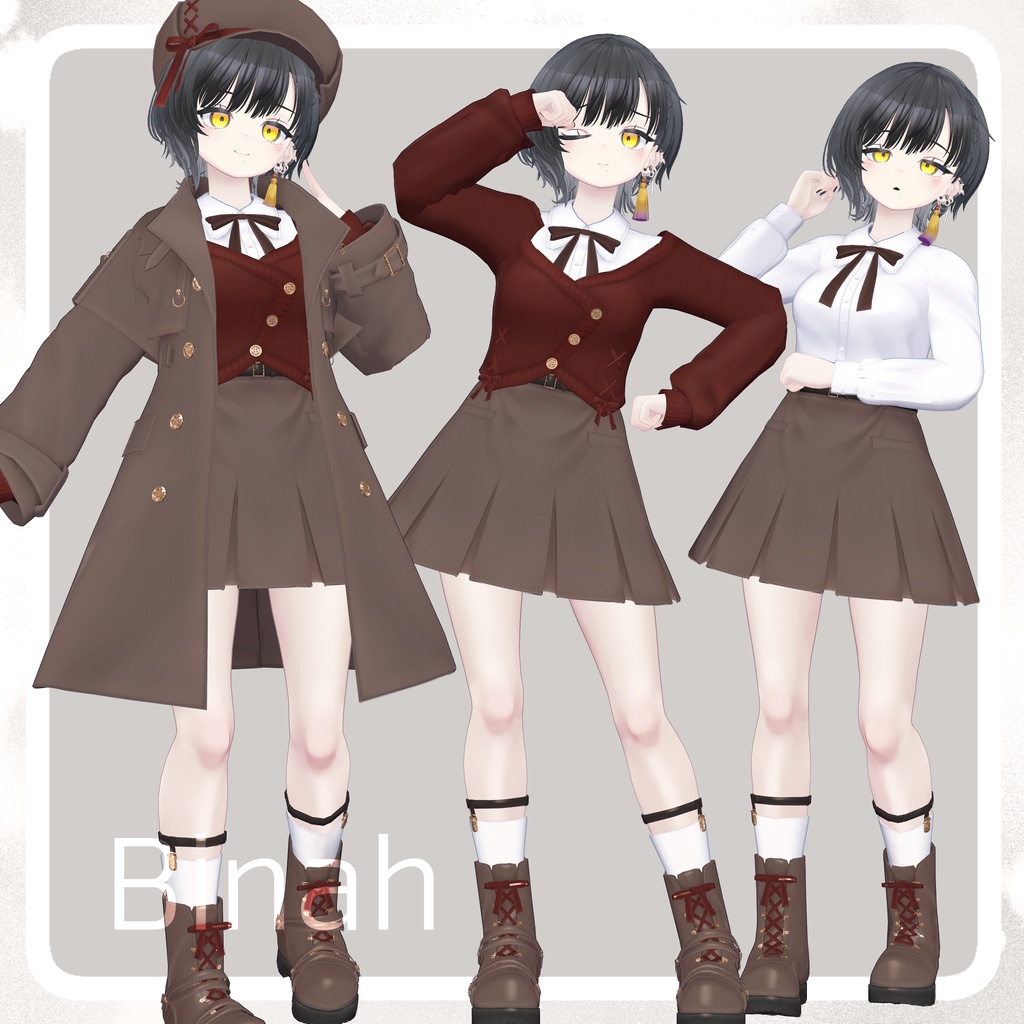 【VRC想定衣装】セツレイスルース