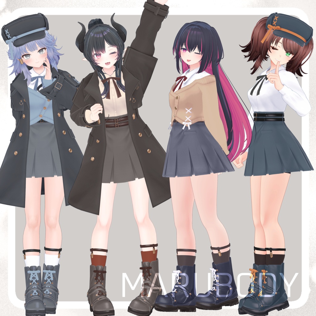 【VRC想定衣装】セツレイスルース