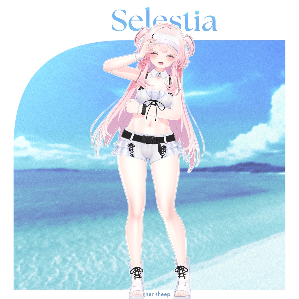 【VRC想定衣装】SeaPopping