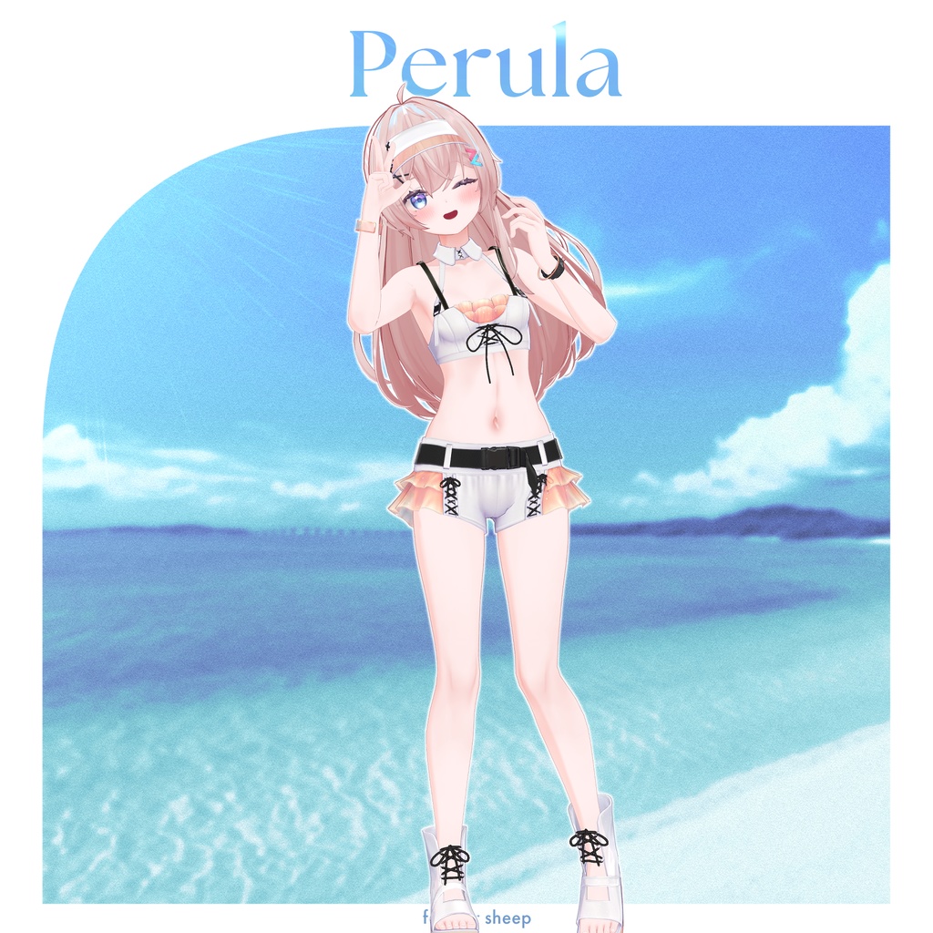 【VRC想定衣装】SeaPopping