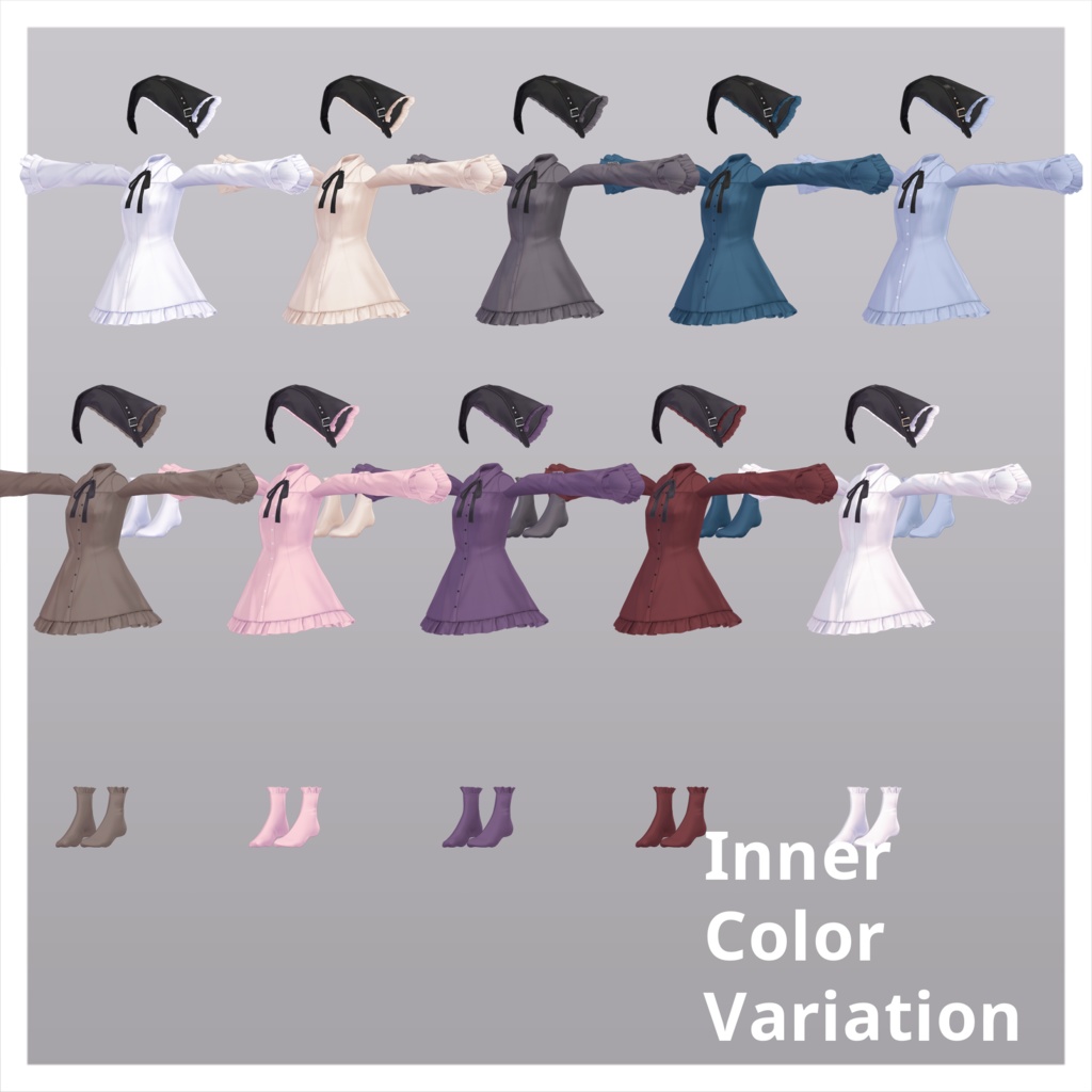 【VRC想定衣装】アルペティ・シェパード