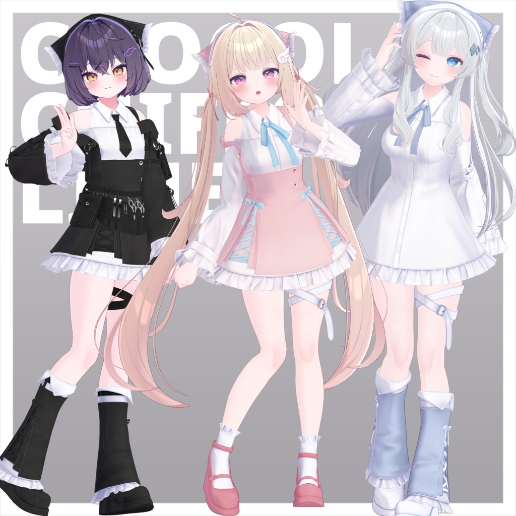 【VRC想定衣装】アルペティ・シェパード