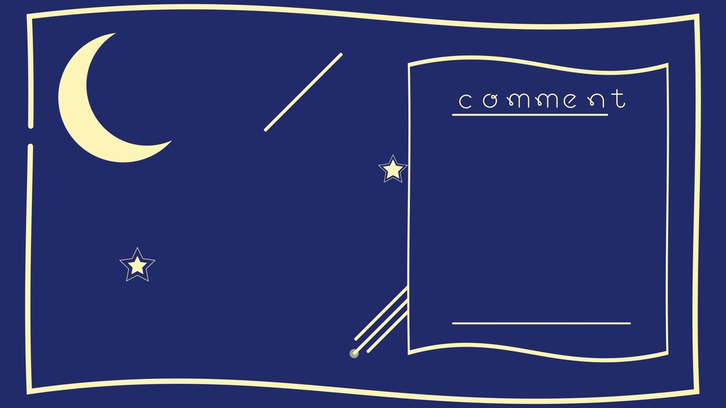 【無料】動く配信画面/Star