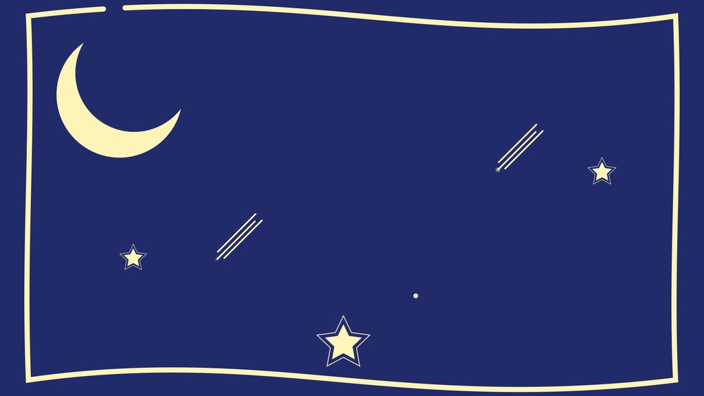 【無料】動く配信画面/Star