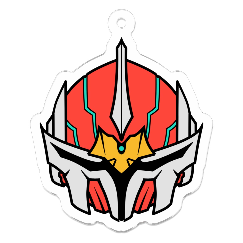 颯爽鎧アクキー
