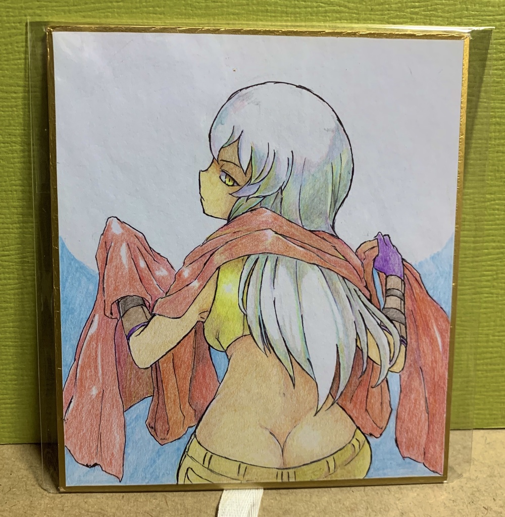 アイギスミニ色紙(12cm x 13cm) 暗殺者セシリー