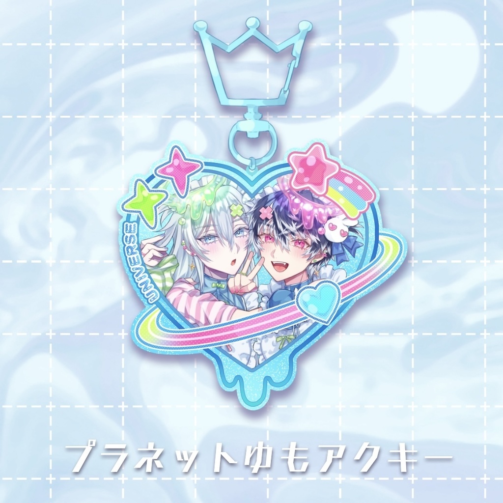 《非公式》ユキモモプラネットアクキー