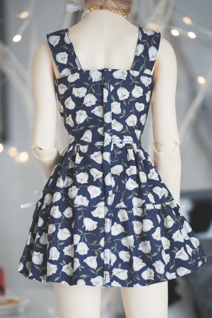 【4.27 22:00_OPEN】花柄ビスチェワンピースセット