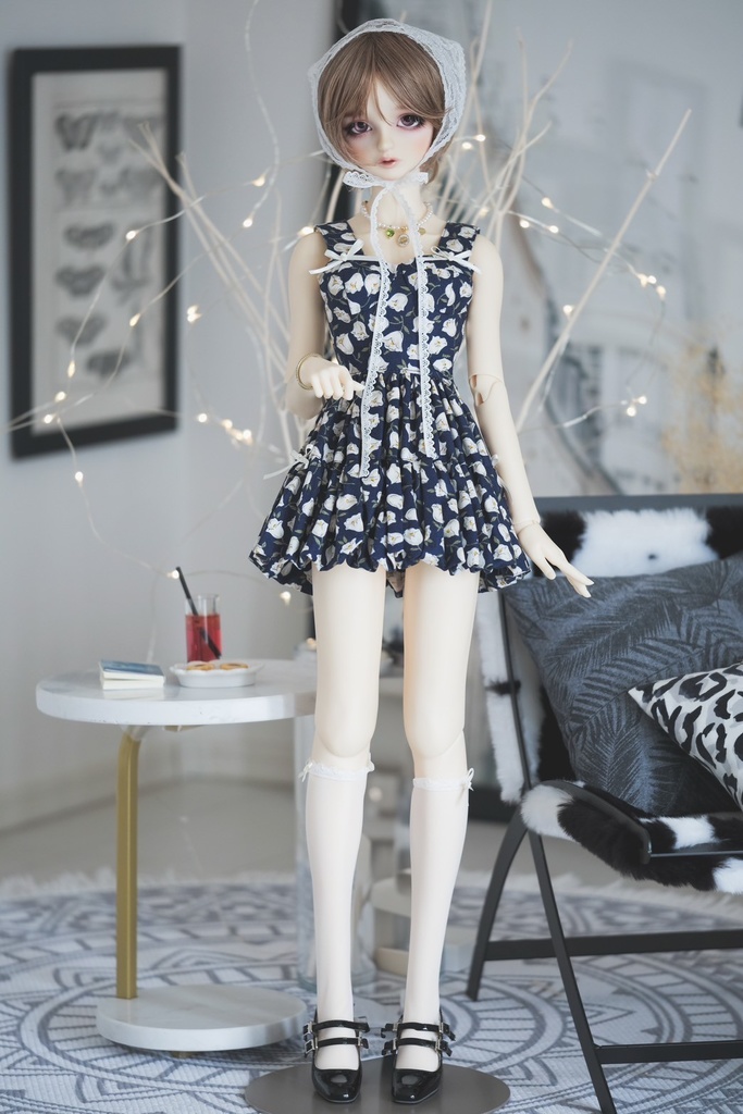 【4.27 22:00_OPEN】花柄ビスチェワンピースセット