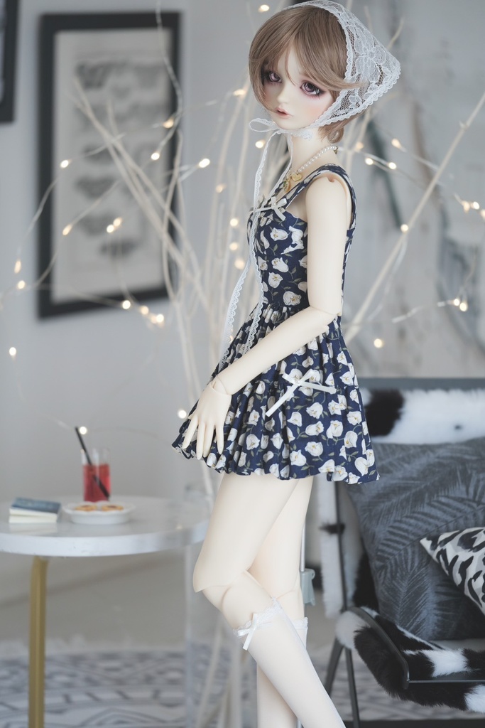 【4.27 22:00_OPEN】花柄ビスチェワンピースセット