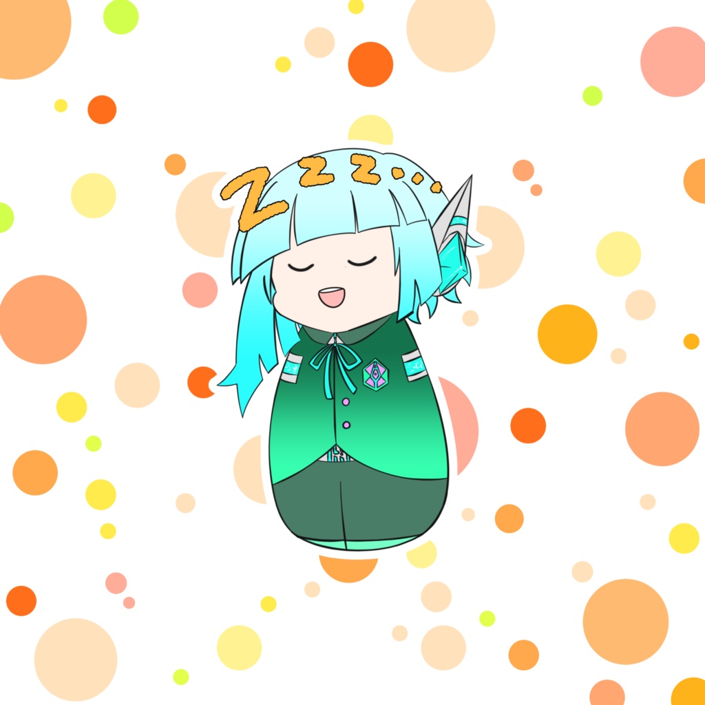 【缶バッジ】すやすやあしはら