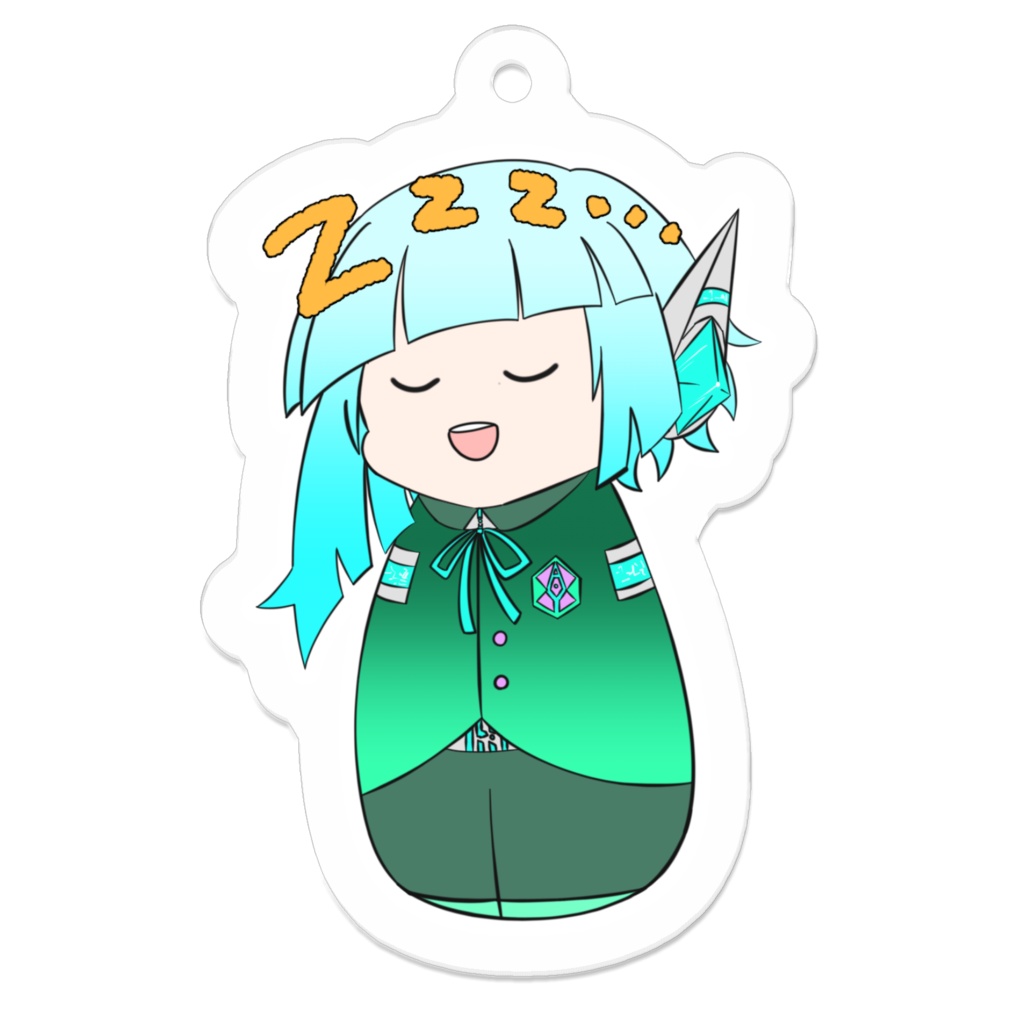 【アクリルキーホルダー】すやすやあしはら
