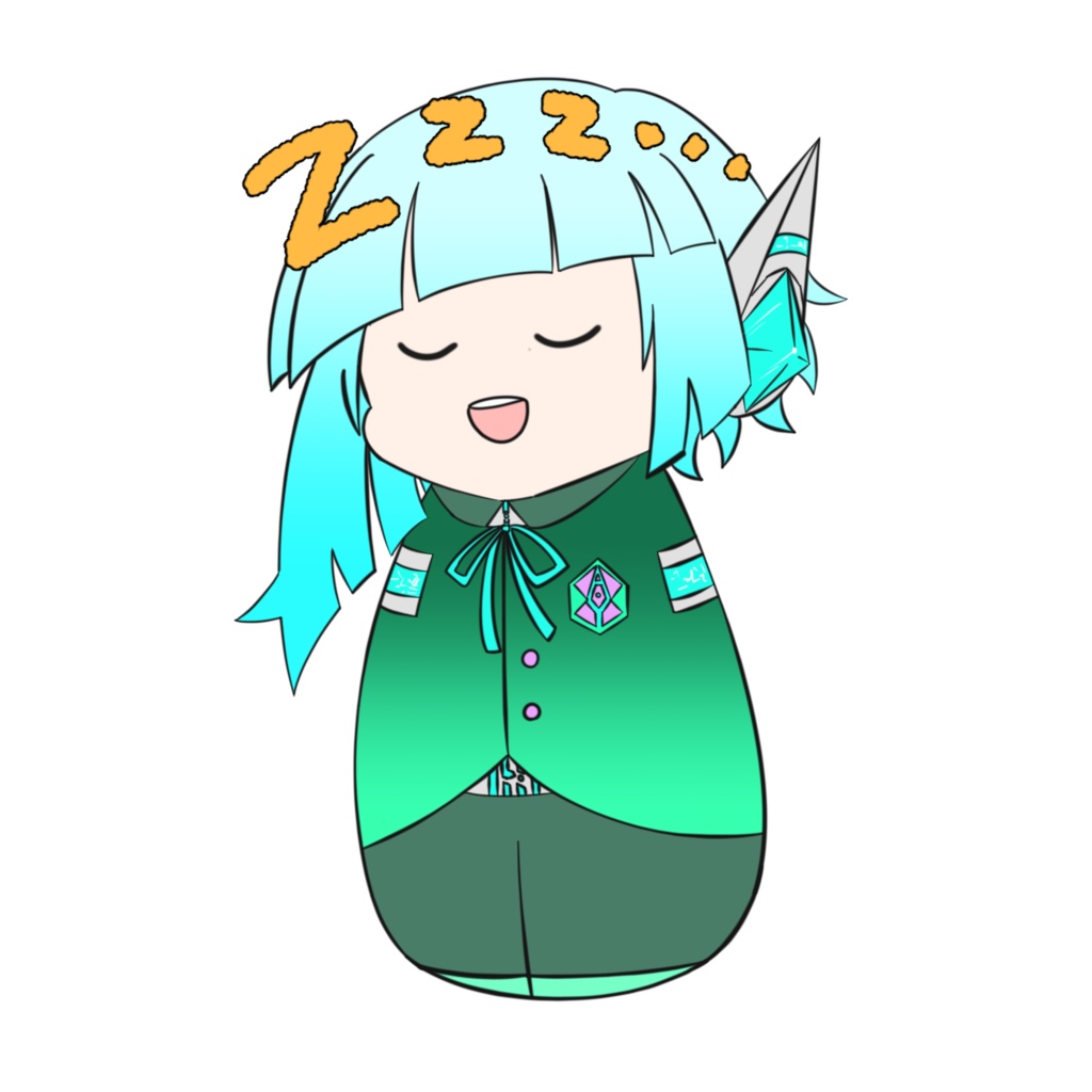 【アクリルキーホルダー】すやすやあしはら