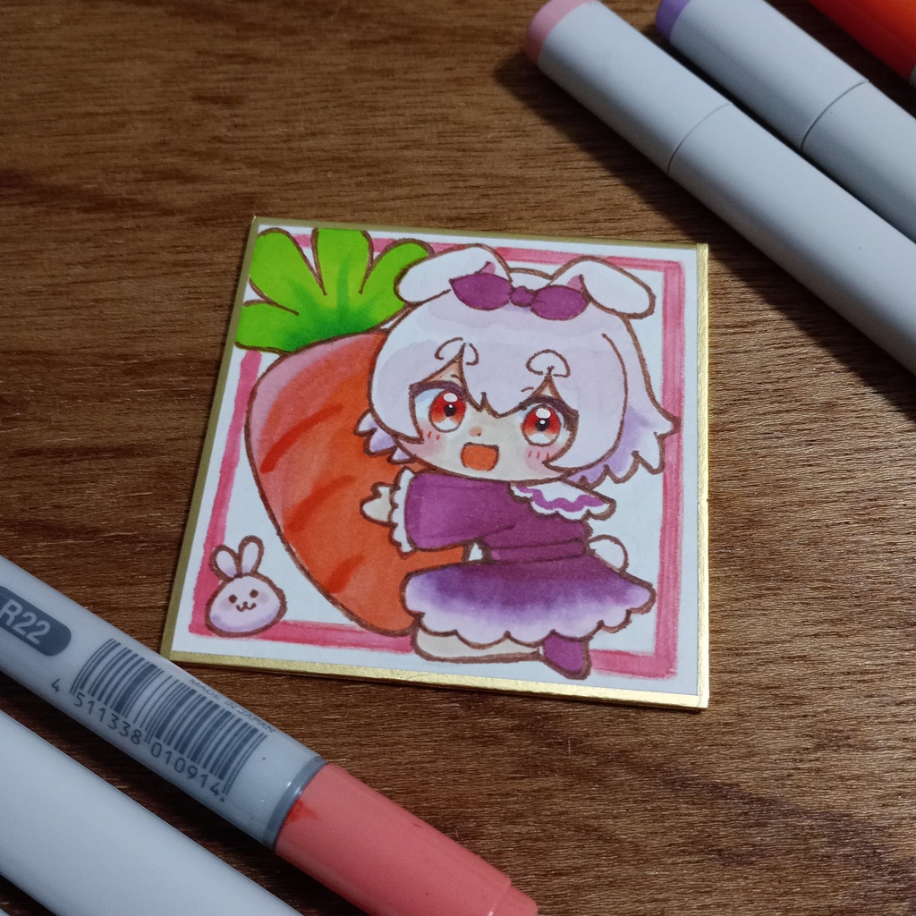 うさぎちゃん オリジナル 手描きイラスト