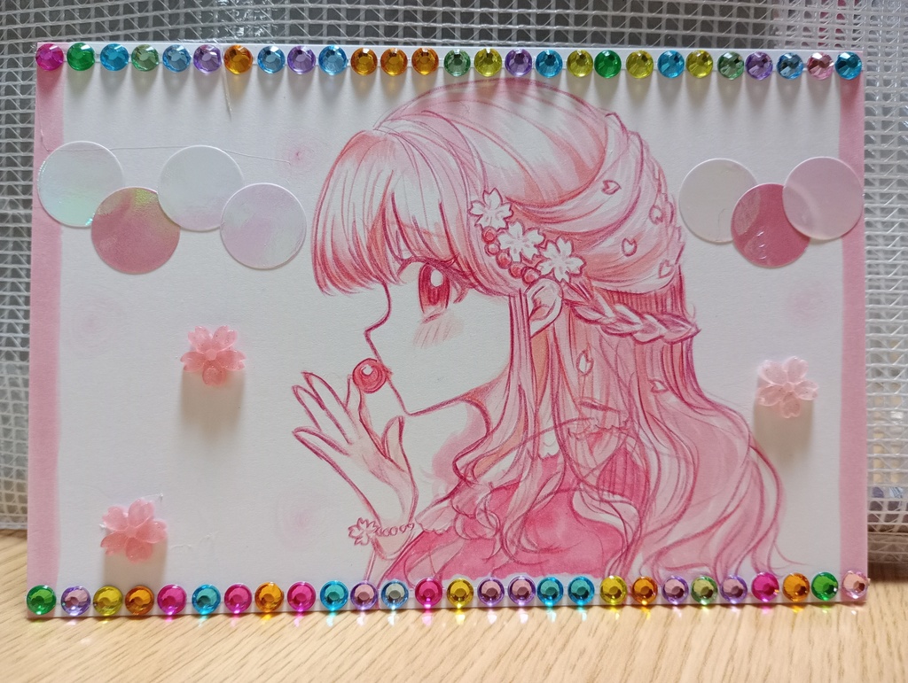 チェリーブロッサム🍒手描きイラスト