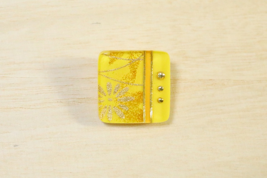 にしきだま【山吹】ヘアゴム