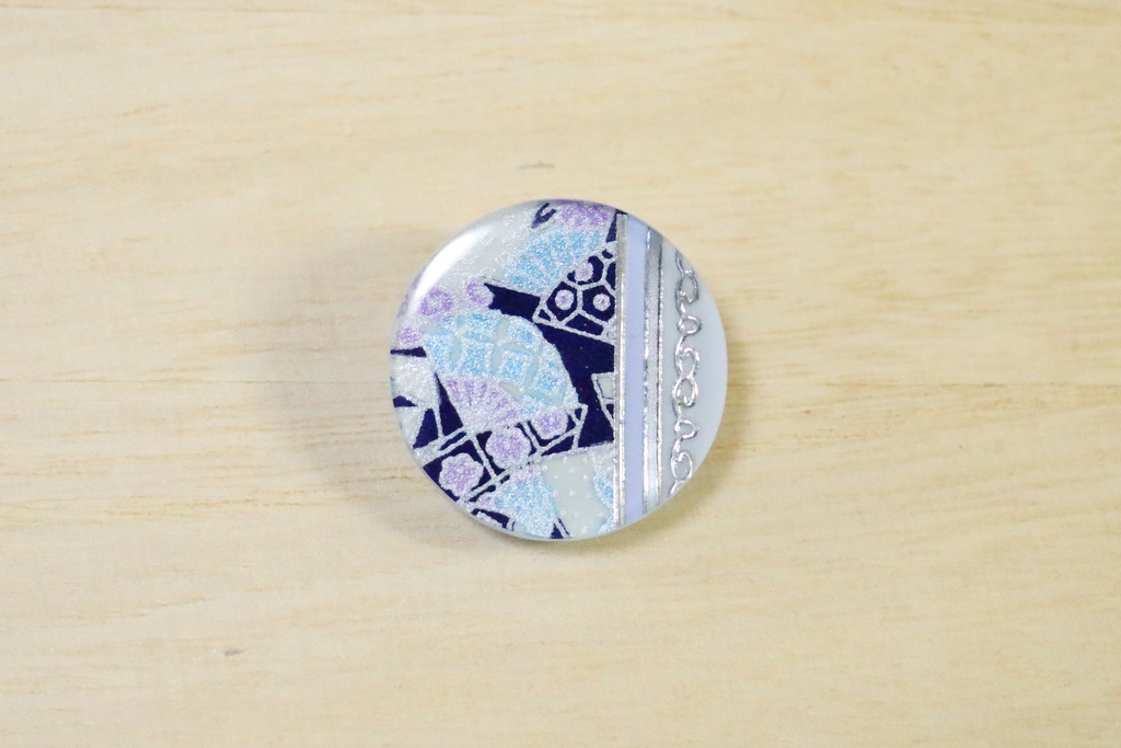 にしきだま【白姫】ヘアゴム