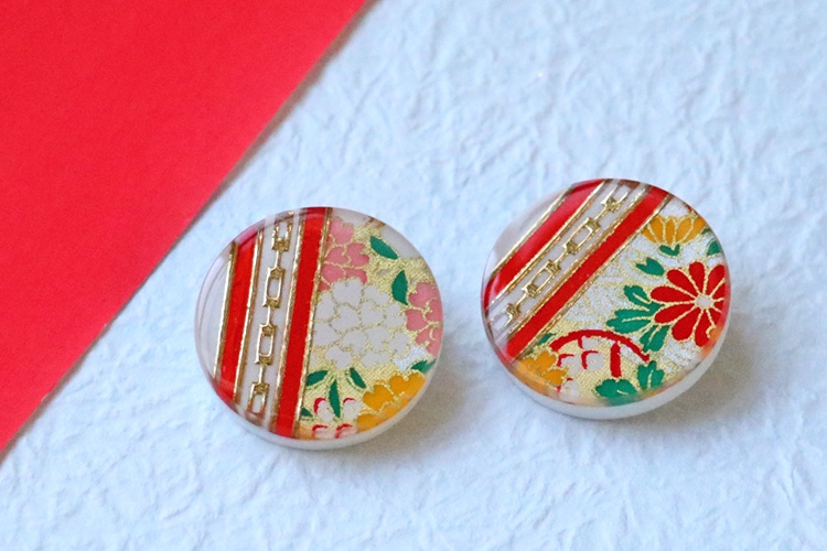 月替わりにしきだま【睦月】ヘアゴム