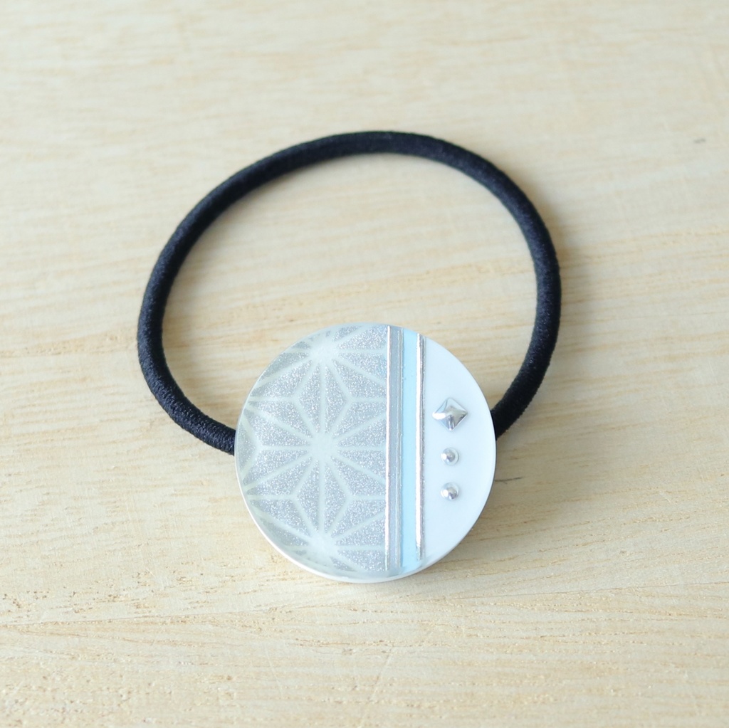 にしきだま【六花】ヘアゴム