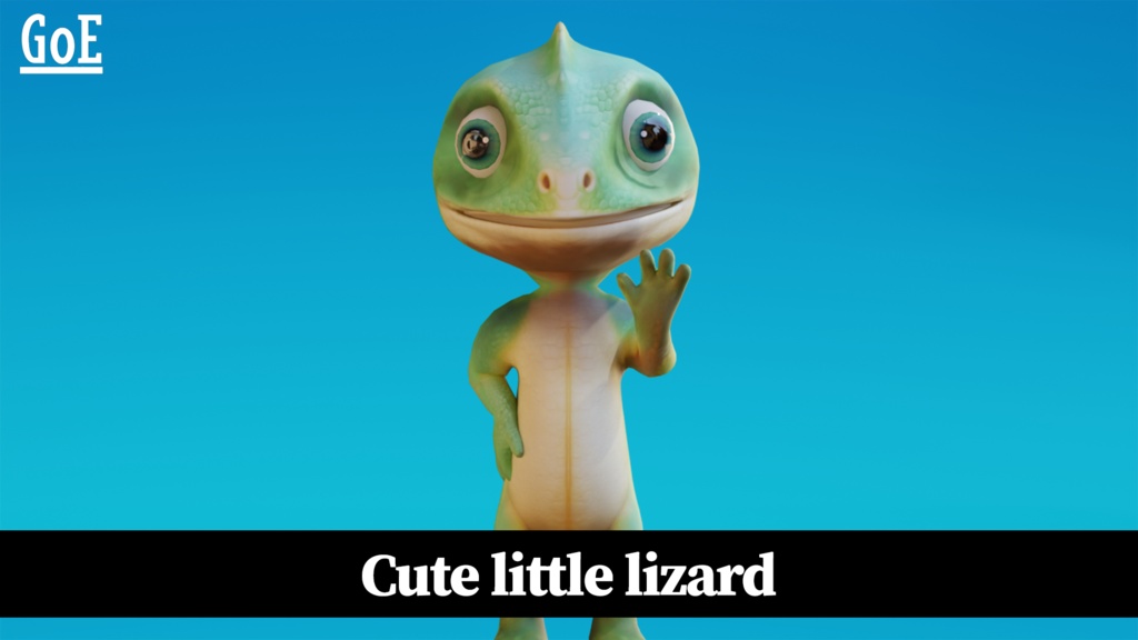 Cute Anthropomorphic Animals - 10 Rigged Characters | かわいい獣人キャラクター10体セット