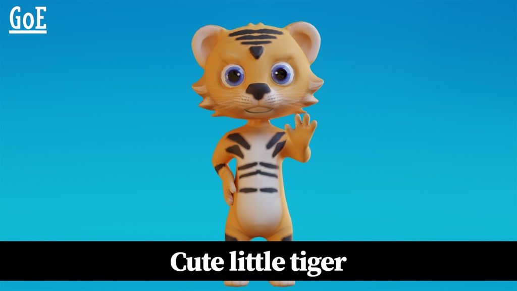 Cute Anthropomorphic Animals - 10 Rigged Characters | かわいい獣人キャラクター10体セット