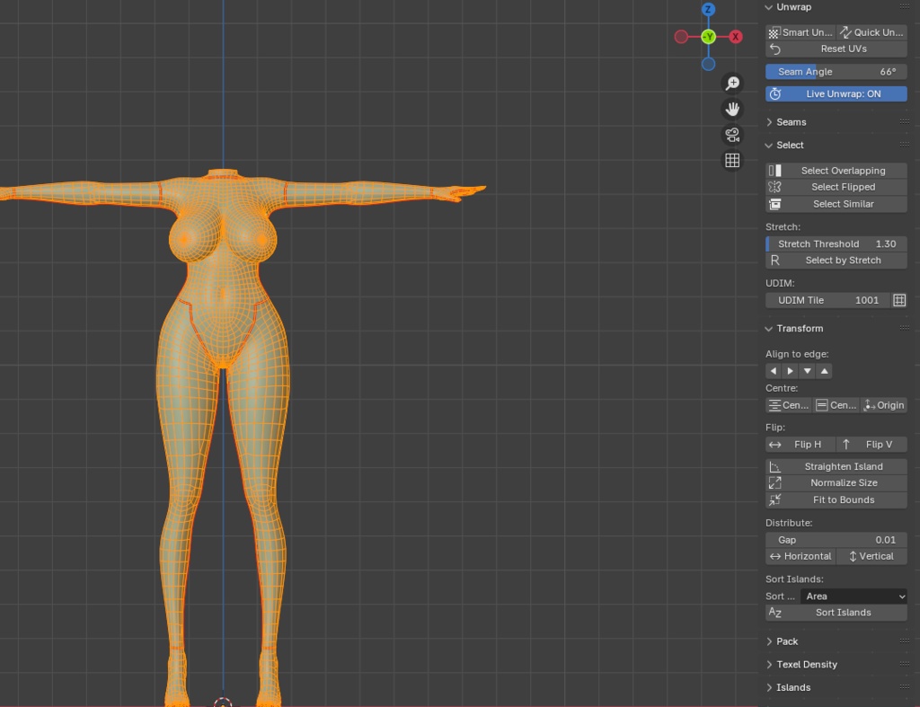 FluxUV - UV Toolkit for Blender | UV展開・パック・解析ツール