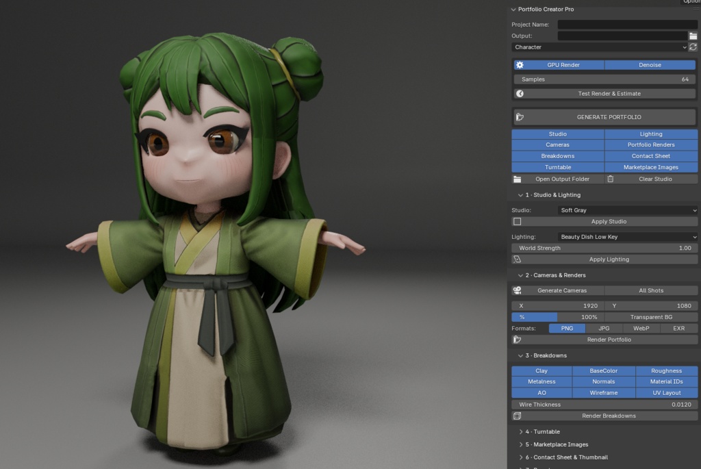 Portfolio Creator Pro - One-Click Generator | ポートフォリオ自動生成